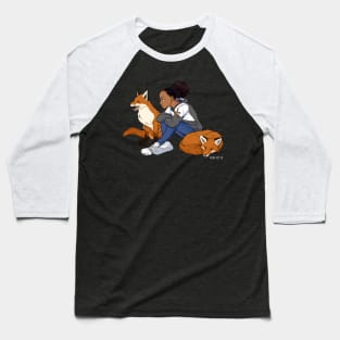 Abigail and the foxes Baseball T-Shirt